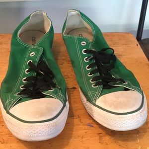Converse Green Sneakers 11 1/2